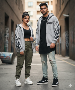Fabricant de vêtements pour hommes : Nouveaux styles de sweats à capuche personnalisés avec impression sérigraphique, streetwear, molleton lourd 100 % coton, sweat à capuche zippé - Product Image 6