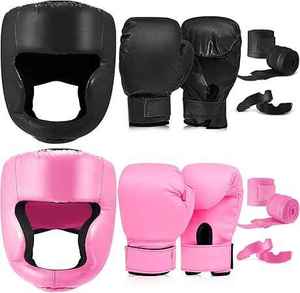 Custom Winning Sparring Set Cowhide Leather Professional <b>Boxing</b> Gloves High Quality Low Price - Product Image 2