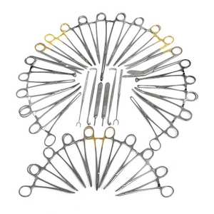 Ensemble d'instruments chirurgicaux mineurs, outils de chirurgie générale, kit médical en acier inoxydable, salle d'opération, qualité américaine et européenne - Product Image 6