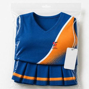 Uniforme de cheerleading pour événements sportifs d'équipe, nouvelle conception, tissu doux de qualité supérieure, coupe confortable, pour professionnels. - Product Image 5