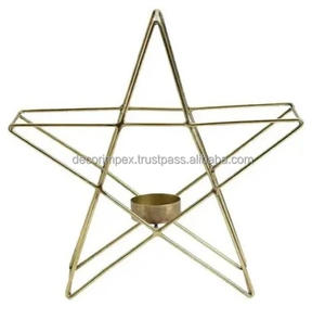 Vela Hoder para decoración de árbol de fiesta de boda decoración del hogar portavelas de hierro decorativo hecho a mano con acabado antiguo - Product Image 5