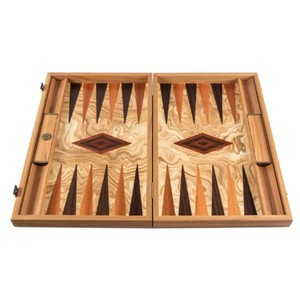 Juego de Backgammon de Madera de Lujo, Personalizado, al por Mayor, Portátil, Plegable, Clásico, Vintage, Juego de Mesa de Madera, Juego de Estrategia Familiar - Product Image 5