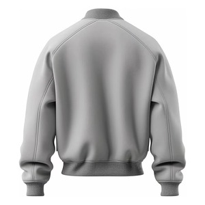 Vestes universitaires pour hommes en gros à prix abordable, broderie personnalisée de style baseball - Product Image 3