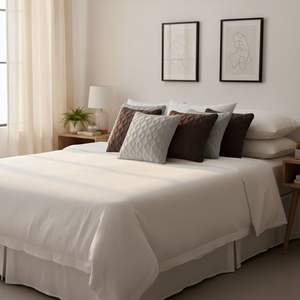 SOGA 6PC 45cm Deep Chocolate Brown and Light Gray Diamond Knit Pillow Covers Set <b>for</b> <b>Living</b> Room Sofas - Product Image 5