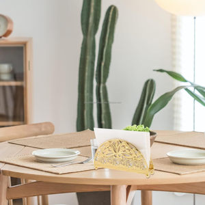 Porte-serviettes en métal artisanal à la demande de qualité supérieure pour l'élégance de la table décorative d'Inde - Product Image 3
