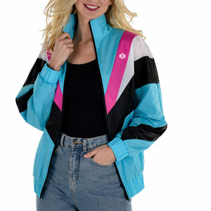 Trendy Custom <b>Lightweight</b> Women Windbreaker <b>Jacket</b> Full Zip Color Block Streetwear OEM Breathable Outdoor Casual <b>jacket</b> for men - Product Image 6
