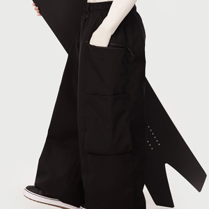 Unisex Snowboarding Skiing Black Baggy Pants Warm Loose Skiing <b>Ski</b> Trousers Winter Outdoor Waterproof Man Snowboard Pants - Product Image 5