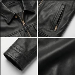 Chaqueta de Cuero Personalizada para Mujer, Chaqueta de Manga Larga A LA Moda, Diseño Único, Novedad - Product Image 4