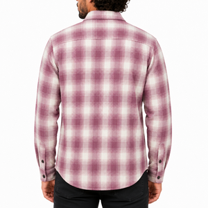 Camisa Casual de Franela para Hombre, Nueva Colección de Verano, Tejido Sólido, Transpirable, Bordada, 100% Algodón, con Doble Bolsillo - Product Image 2