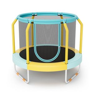Mini Trampolino con Telaio in Metallo Resistente e Rete di Protezione, Giocattolo per Saltare per Bambini - Product Image 2