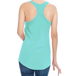 Women's Scoop Neck Knitted Tank <b>Top</b> Solid Color Casual Sleeveless <b>Top</b> in <b>Mint</b> <b>Green</b> - Product Image 2