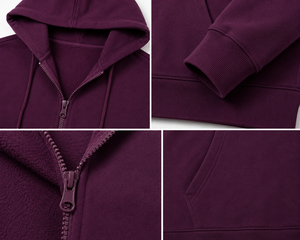 Sweat à capuche zippé premium pour homme, conçu pour un confort quotidien, avec un style pratique à capuche et un tissu doux et souple pour une mobilité active. - Product Image 6