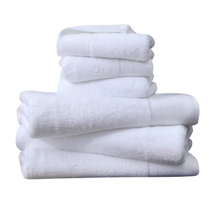 Toalla de Mano de Algodón de Lujo, Suave al Tacto, de Secado Rápido y Alta Absorbencia, para Baño y Spa, Suministro al por Mayor, Blanca - Product Image 4