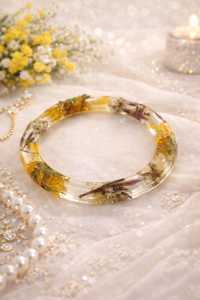 แฟชั่นหรูหราอินเทรนด์เพชรไรน์สโตนเรซิ่นขัดเงาธีมเทวดาสร้อยข้อมือเครื่องประดับสตรีบุคลิกภาพหลากสี - Product Image 6