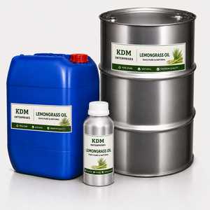 Huile essentielle de citronnelle 100% pure et naturelle KDM Enterprises, 25 kg, pure, non diluée, distillée à la vapeur, agrumes - Product Image 2