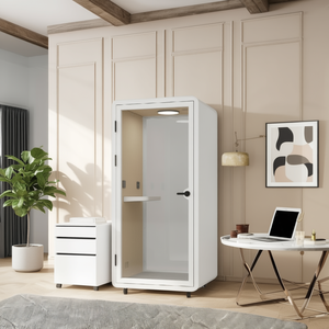 Cabines Acoustiques de Bureau SOLO Hipod – Cabines Téléphoniques pour la Maison et le Bureau – Cabines d'Isolation Acoustique Intérieures pour l'Optimisation Acoustique du Bureau - Product Image 3