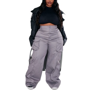Jogger Style Women Cargo Pants Custom Design Comfortable Street Wear Women Cargo Pants Ideal For Travel And Hiking Wholesale - Product Image 3