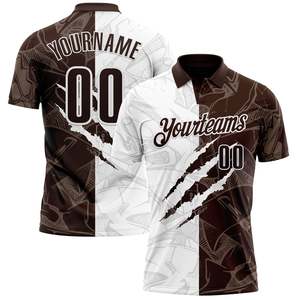 Quick Dry <b>Athletic</b> Polo Shirt Custom Sublimation Sportswear Polyester Fabric Bulk Wholesale Factory - Product Image 2