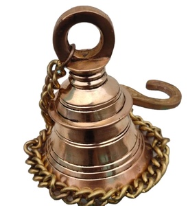 Campana Decorativa de Latón Náutico de Moda, Campana Personalizada para Decoración de Pared, Decoración Náutica Vintage, Ancla Colgante - Product Image 1
