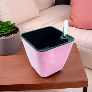 Maceta autorriego de forma cuadrada para jardín al por mayor - Product Image 1