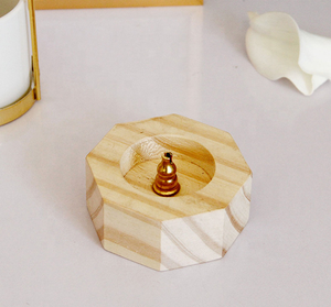 Vintage Eight-<b>sided</b> Wood Incense <b>Burner</b> Incense Holder Hot Sale Incense <b>Burner</b> - Product Image 6