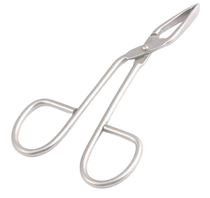 Pince à épiler pour sourcils et cils, outil d'épilation avec certification CE, en acier inoxydable, durable et de précision, longueur 10 mm - Product Image 1