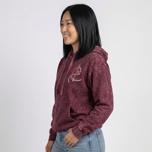 <b>Womens</b> Acid Wash <b>Hoodie</b> Oversized Casual Pullover Made From <b>Soft</b> Premium Cotton Blend Fabric For Everyday Streetwear Fashion - Product Image 4
