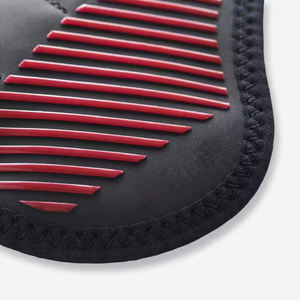 Guantes de levantamiento de pesas Geo Brother Co para hombre, con almohadillas de agarre de mezclilla, protección de palma sin dedos de caucho natural y PVC, resistentes, transpirables, para fitness. - Product Image 2