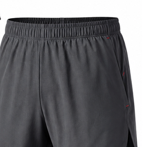 Ensemble de vêtements de sport pour hommes, t-shirt et short de course, entraînement en salle de sport, fitness, respirant, léger, maille, séchage rapide - Product Image 3