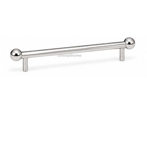 Tirador de Barra Rectangular de Latón Minimalista y Contemporáneo para Muebles de Bar, Tamaño Personalizable, Diseño Ecológico y Duradero - Product Image 6