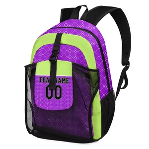 Sac à dos de rugby haut de gamme, durable, pour le rangement de l'équipement sportif, idéal pour les entraînements en extérieur et les voyages, avec doublure en polyester et fermeture éclair - Product Image 5