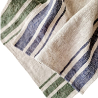 Serviette de cuisine de haute qualité, tissée, compressée, à séchage rapide, antimicrobienne, écologique, 100% coton, hypoallergénique, lavable en machine