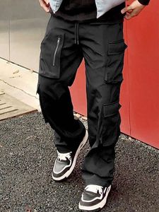 Pantalones Cargo Tácticos para Hombre, de Secado Rápido, Resistentes al Agua, con Múltiples Bolsillos, para Senderismo, Trabajo, Color Gris, Corte Regular - Product Image 1