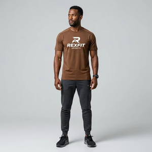 เสื้อยืดแขนยาวสองชั้นแบบลำลองสำหรับผู้ชาย ผลิตตามสั่ง ซักแล้ว ใส่สบาย ปรับแต่งได้ - Product Image 1