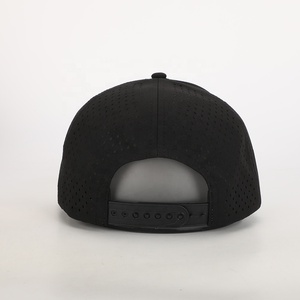 Oem Wholesale Custom Embroidery 5 Panel Sports Gorras Laser Cut Hole Golf <b>Hat</b> Oem High Quality Polyester Waterproof Baseball <b>Cap</b> - Product Image 4