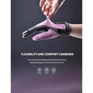 Top Trending Leather Full Finger Customize Horse Riding <b>Gloves</b> Winter Windproof UV Protection <b>Waterproof</b> Equestrian <b>Gloves</b> - Product Image 4