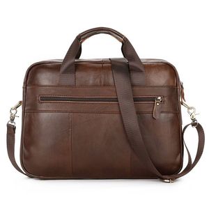 Bolso para portátil de cuero con diseño ligero y compartimentos espaciosos, perfecto para logotipo personalizado, hecho a mano, de cuero vacuno duradero. - Product Image 4