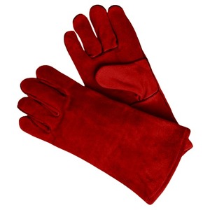 Guantes de Soldadura de Cuero Vacuno CAPTAIN INDUSTRY CI-WG-107, Precio de Fábrica, Anti-Corte, Impermeables, Antideslizantes, Dedos Completos, Unisex, para Exteriores - Product Image 2