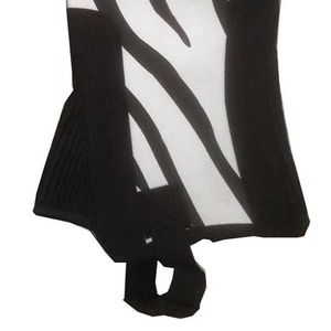 Customized Cowhide Leather Horse Riding <b>Chaps</b> Adjustable Equestrian <b>Half</b> <b>Chaps</b> Heavy Duty Horseback Riding Protective Gear - Product Image 5