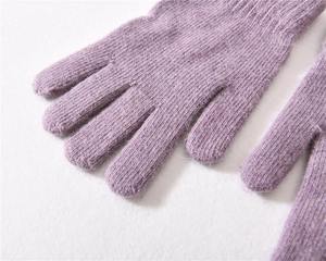 Gants Magiques d'Hiver 2026 en Gros, Écran Tactile, Chauds, Extensibles, en Laine Tricotée, Mitaines à Motifs en Acrylique pour Femmes et Hommes, Service OEM - Product Image 5