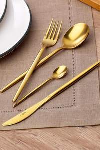 Colección de Cubiertos Imperial Gold, Lujosos para Eventos y Banquetes, Venta al por Mayor, Red de Proveedores Globales - Product Image 6