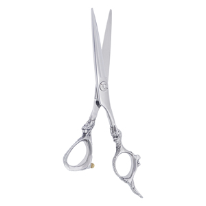 Tijeras de Peluquería Profesionales Stahlmann Pro de Alta Calidad, para Diestros, con Hoja Recta, Acero Inoxidable 4Cr13 - Product Image 3