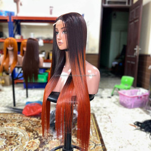 Smooth <b>Human</b> Hair <b>wigs</b> Glueless Bone Straight texture <b>wig</b> Vietnamese raw hair lace front <b>wig</b> Customized - Product Image 3