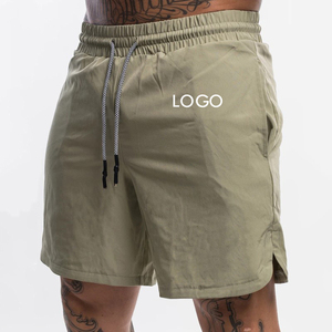 Men <b>Black</b> Quick Dry Woven Polyester Drawstring <b>Beach</b> <b>Shorts</b> with Pockets Mid Waist Gradient Color Eco-friendly Sport <b>Shorts</b> - Product Image 3