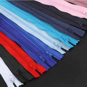Factory Wholesale Can Be Customized Color 3, 5, 8, 10, Open and Closed End Code Yard, Stock Nylon <b>Zippers</b> - Product Image 4