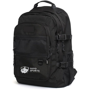 Sac à dos scolaire quotidien léger, grande capacité, avec poignée, poche latérale pour bouteille, fermeture éclair fluide, design élégant et confortable, logo personnalisé - Product Image 2