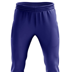 Conjunto Deportivo de Cricket Azul y Rojo para Mujer, Camiseta Polo de Poliéster y Pantalones Deportivos Transpirables, Corte Adulto, Impresión por Sublimación - Product Image 4