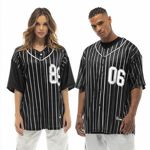 Wide Fit Athletic Wholesale Women's Cropped Baseball Jersey Oversized Fit <b>Drop</b> Shoulder Sublimation Team Club Sports Shirts - Product Image 3