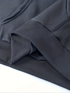 Sudadera con capucha para hombre, color sólido, 100% poliéster, tejido de felpa francesa, informal, para otoño, hecho en China - Product Image 6