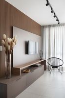 Panneau mural moderne en WPC PVC, grain de bois rayé, ignifuge, imperméable, décoration intérieure pour la maison